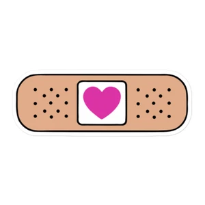 Bandaid - Bumper Sticker - Picture 1 of 4