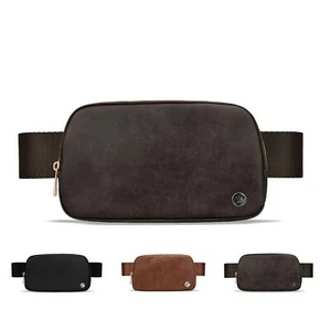Belt Bag Leather Fanny Packs for Women and Men Fanny Pack Crossbody Bags for ... - Picture 1 of 6
