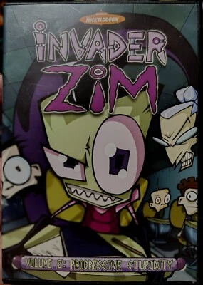 Invader Zim - Vol. 2: Progressive Stupidity (DVD, 2004) VERY GOOD - Image 1 of 3