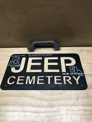 97-01 Jeep Cherokee XJ OEM Interior Grab Handle Light (Mist) Gray 1997 - 2001 - Image 1 of 4