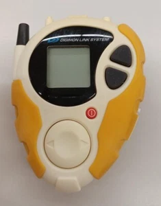 Bandai Digimon Adventure02 Digivice D-3 White & Yellow Tested Boxed 1605-3 - Picture 1 of 7