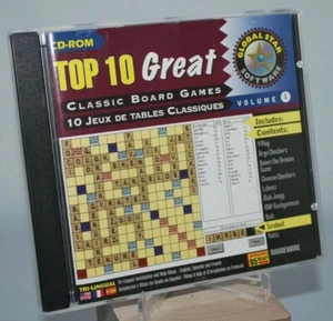 Top 10 Great Classic Board Games Shareware Global Star Software (PC CD-ROM 1996) - Bild 1 von 4