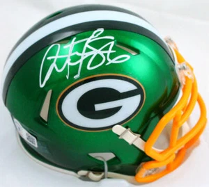 Antonio Freeman Autographed GB Packers Flash Speed Mini Helmet-Beckett W Holo - Picture 1 of 10