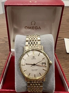 Vintage OMEGA Seamaster De Ville 136.020 10k Gold Plated - Picture 1 of 22