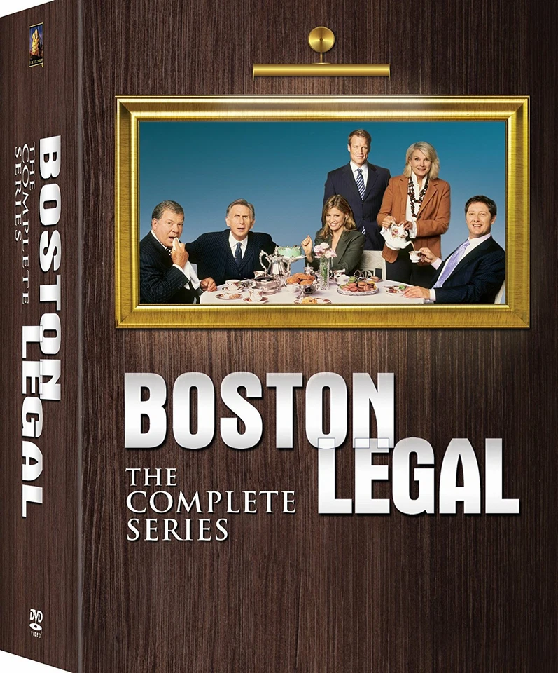 Boston Legal The Complete TV Series Box Set Collection (DVD, Seasons 1-5) New - Image 1 of 1