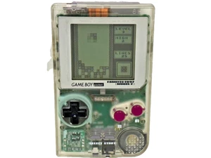 Nintendo Gameboy Game Boy Pocket Clear Skeleton Famitsu Limited Model F testato - Foto 1 di 4