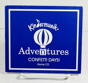 Kindermusik Adventures Confetti Days Home CD Children Kids Toddler Learning  - Imagen 1 de 4