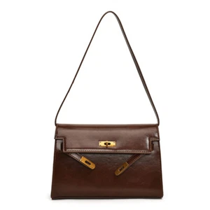 New Women Bag Simple Bright Imitation Leather Shoulder Bag Crossbody Bag - Picture 1 of 17