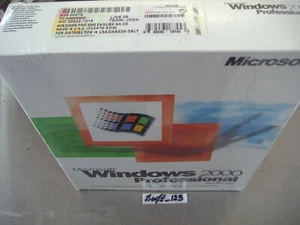 MICROSOFT WINDOWS 2000 PROFESSIONAL FULL OPERATING SYSTEM MS WIN PRO=SEALED BOX= - Picture 1 of 5