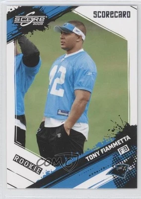 2009 Score Rookie Scorecard /299 Tony Fiammetta #396 Rookie RC - Image 1 of 2