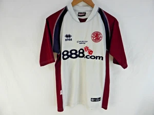 Original Errea Middlesbrough Auswärtstrikot 2004/05 Carling Pokalsieger UK Large 43" - Bild 1 von 11