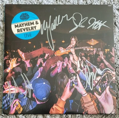 Dirty Honey Mayhem & Revelry Live 2 LP Ltd Black Vinyl US 2025 SIGNED NEW!! - Image 1 of 4