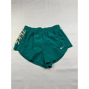 Nike Dri Fit türkisgrün Laufshorts Damen Größe M Sport Fitnessstudio Training - Bild 1 von 7