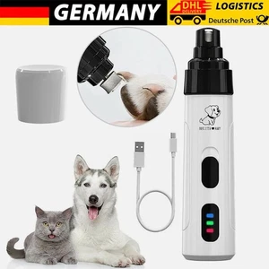 Lijadora de garras para perros gatos, lima de uñas eléctrica para mascotas lijadora de uñas - Imagen 1 de 12