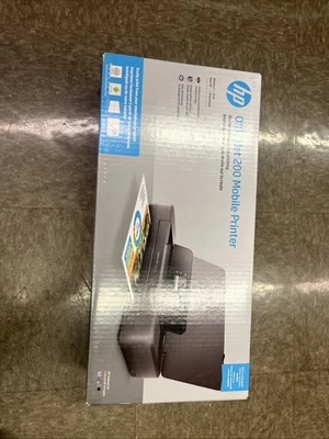 BRAND NEW FACTORY SEALED HP Officejet 200 Mobile Wireless Printer With Ink - Image 1 of 4