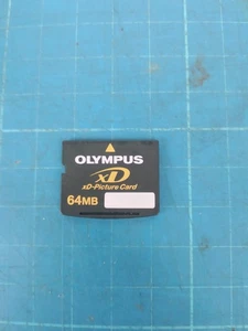 Olympus 64MB xD-Picture Card Type M MXD64P3 Vintage Digital Camera Memory - Picture 1 of 2