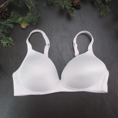 Sujetador Warners Mujer 38B Rosa Claro Camiseta Sin Alambres Ligeramente Forrado Ajustable Foto 1 de 4