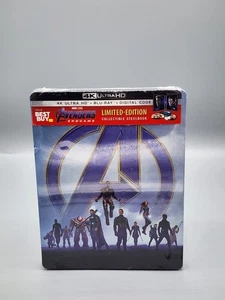 Avengers Endgame Best Buy Steelbook 4K Ultra HD+Blu-ray Digital Code. Ausverkauft - Bild 1 von 4