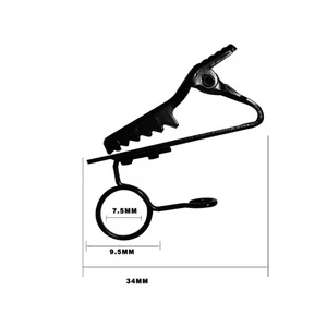 For Lavalier Mic Iron Clip Long Lasting Durability for Enhanced Performance - Picture 1 of 12