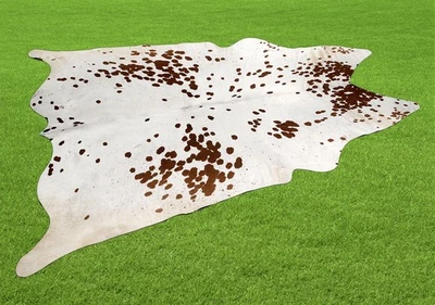 100 % nuevas alfombras de cuero de vaca área piel de vaca (60" x 54") piel de vaca SA-5608 Foto 1 de 3