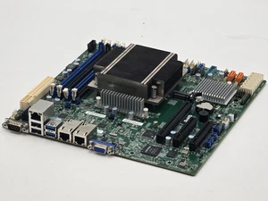 Supermicro X11SSH-F Rev 1.01 Motherboard + Intel Xeon E3-1220 v6 CPU – Tested - Picture 1 of 5