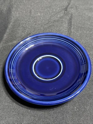 FIESTA Cobalt Blue 6”Saucer Cup Plate - Image 1 of 4