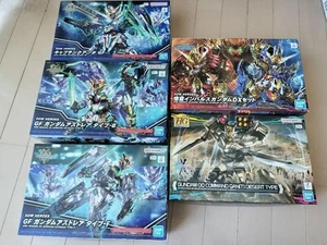 SD Gundam model kits Gunpla Captain Quanta Gf Ast Type-F Type-B And 2 Other It - Picture 1 of 3