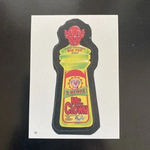 1986 Topps Wacky Packages Test Issue – Mr Clown (Mr Clean)  Sticker #75 - Picture 1 of 2