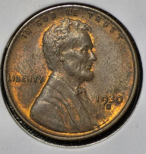 1930 S Lincoln Wheat Cent S/S over S RPM Error 004 DT629 - Picture 1 of 15