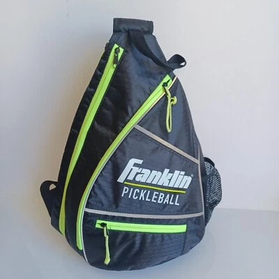 Mochila deportiva Franklin para Pickleball, nueva sin etiquetas, negra/verde Foto 1 de 4