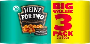Heinz Beanz the One for Two Multipack Baked Beans in Tomato Sauce Great for B... - Picture 1 of 12