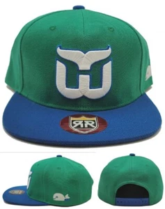 Hartford Whalers New Royal Retros Vintage Blue Green Snapback Era Hat Cap - Picture 1 of 9