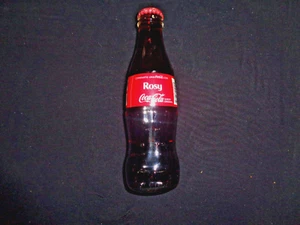 Botella Vidrio Coca Cola "Rosy" 235 ml México Nombre Personalizado Coca-Cola Completa - Imagen 1 de 5