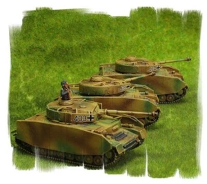 ¡Pintado! - Pelotón Panzer Iv (tarde) - Flames of War - Segunda Guerra Mundial - Imagen 1 de 2