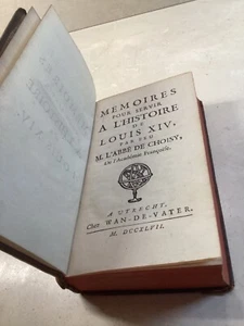 1747 Memories Pour Servir A L'Histoire De Louis XIV - Picture 1 of 15