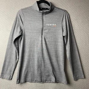 TRAVIS MATHEW 1/2 Zip Performance Sweater Pullover Grey Men's Small - Picture 1 of 13