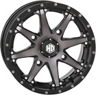 STI Wheel & Tire [20HD1017] HD10 Wheels 20X7 4/137 4+3 Matte Black Smoke