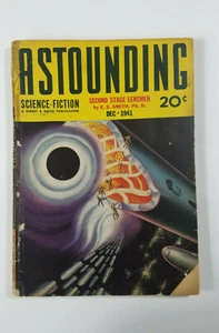 Astounding Science Fiction Magazine December 1941 Second Stage Lensman EE Smith - Picture 1 of 8