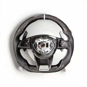 VOLANTE SPORTIVO PELLE E CARBONIO PER MERCEDES GLC/GLE/CLASSE C E CLASSE A - Imagen 1 de 1