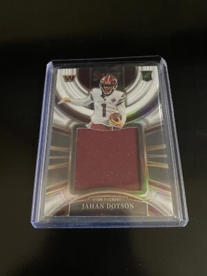 Jahan Dotson 2022 Select Jumbo Jersey Patch /75 RC Football Card Commanders - Image 1 of 2