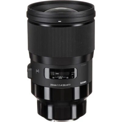 (Open Box) Sigma 28mm f/1.4 DG HSM Art Sony E-Mount Lens - Image 1 of 4