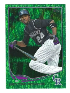 2013 Topps Emerald Foil Dexter Fowler #273 Colorado Rockies - Picture 1 of 2