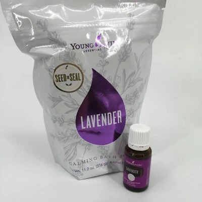 Young Living Aceites Esenciales Lavanda Calmante Bombas de Baño y Aceite de Lavanda (15 ml) Foto 1 de 3