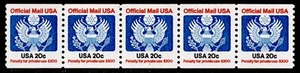 U.S. #O135 Official 20c (1983) PNC5 P#1 MNH - Picture 1 of 1