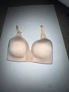 Lively # 149969 gepolsterter BH OHNE BÜGEL AUS MIKROFASER UND NUDE/BEIGE 34DD - Bild 1 von 3