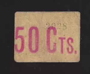 F.C. SANT POL DE MAR (BARCELONA), 50 CENTIMS. EBC+. - Picture 1 of 2