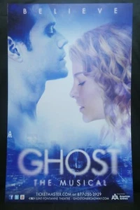 Ghost Musical Theater Broadway Window Card Poster 14" x 22" - Picture 1 of 6