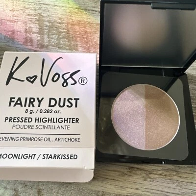 K Voss Fairy Dust Pressed Highlighter - Moonlight / Starkissed, 0.282 oz - Image 1 of 3
