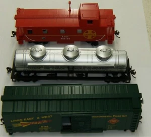 HO Gauge Bachmann Thunder Chief Car Set w/ Caboose Boxcar Dome Tanker - Picture 1 of 1