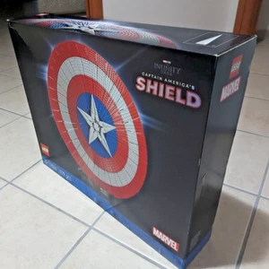 76262 LEGO Captain SCUDO America's Shield Marvel MISB NUOVO Sigillato capitan - Foto 1 di 6